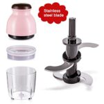 Mini Capsule Food Cutter – 4 Blade Electric Chopper - Image 2