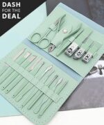 16Pcs Manicure Set Stainless Steel Nail Clippers Kit And Pedicure - Image 2