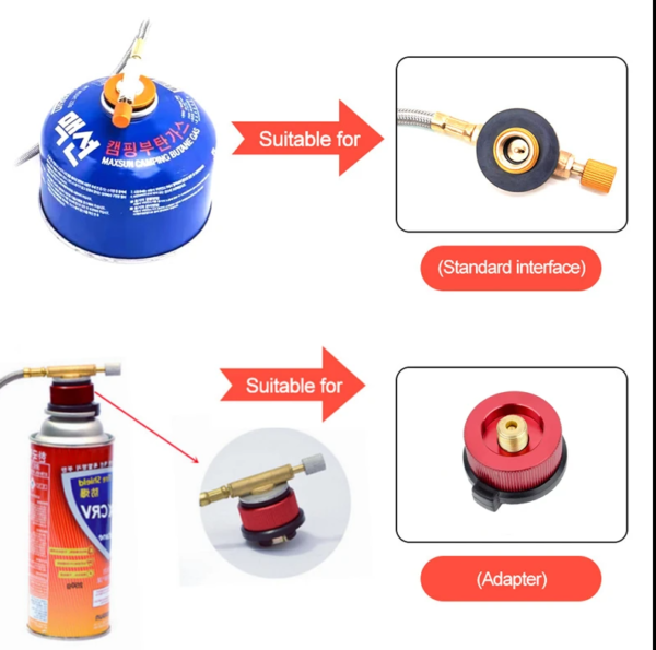 Camping Gas Stove – Portable High-Power Mini Stove for Picnic, BBQ & Outdoor Cooking - Image 4
