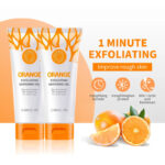 Orange Exfoliating Whitening Gel – Natural Vitamin C Face Scrub - Image 4