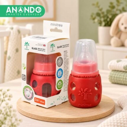 Minitree Glass Feeding Bottle 60ml